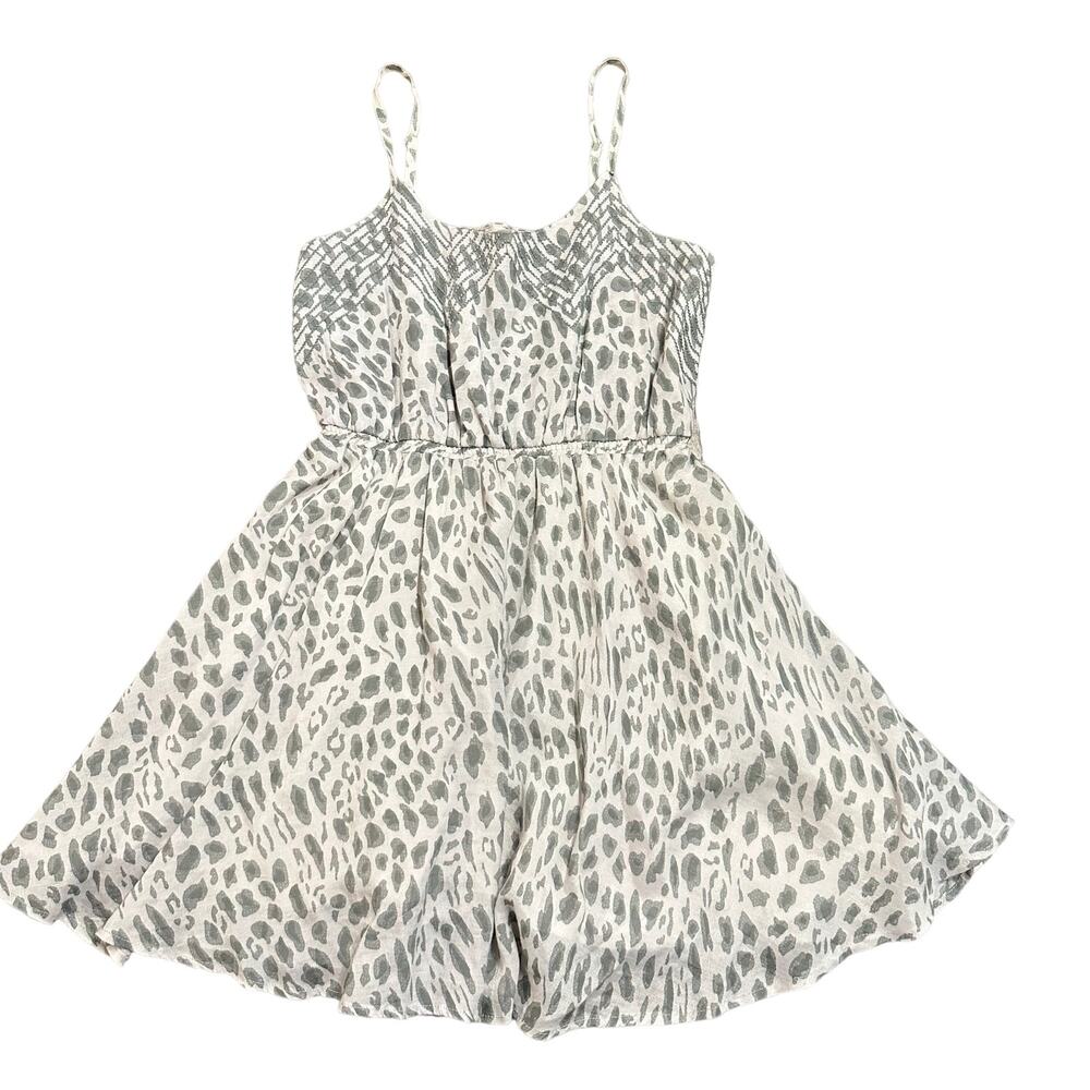 Lucca Couture gray animal print sundress Size Medium